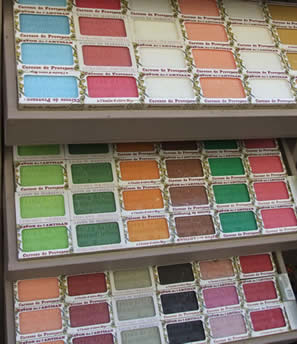 A selection of soaps of Provence France. All scented and colourful