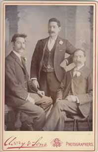 Richard George and Jamie Dodd (from album of photos Doris Dodd had)