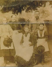 Henry and Sarah with three daughters. Need to investigage the French connection