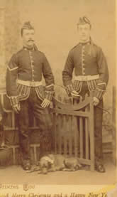 Harold Ethelbert Bowra in full Royal Scots Fusiliers uniform India 1890's John to confirm which man